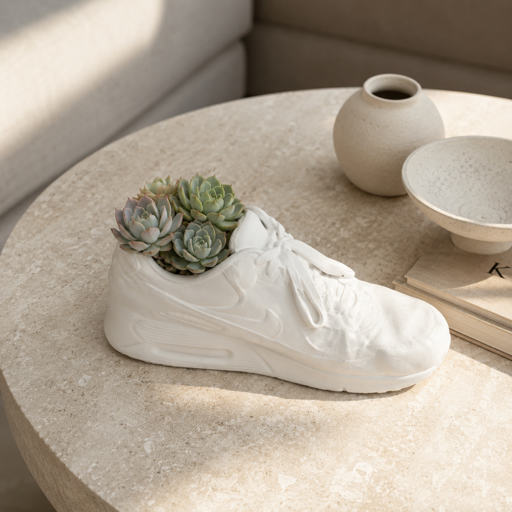 Nike Air Max Inspired Planter for Indoor Plants | 3D Printed Shoe Planter Pot