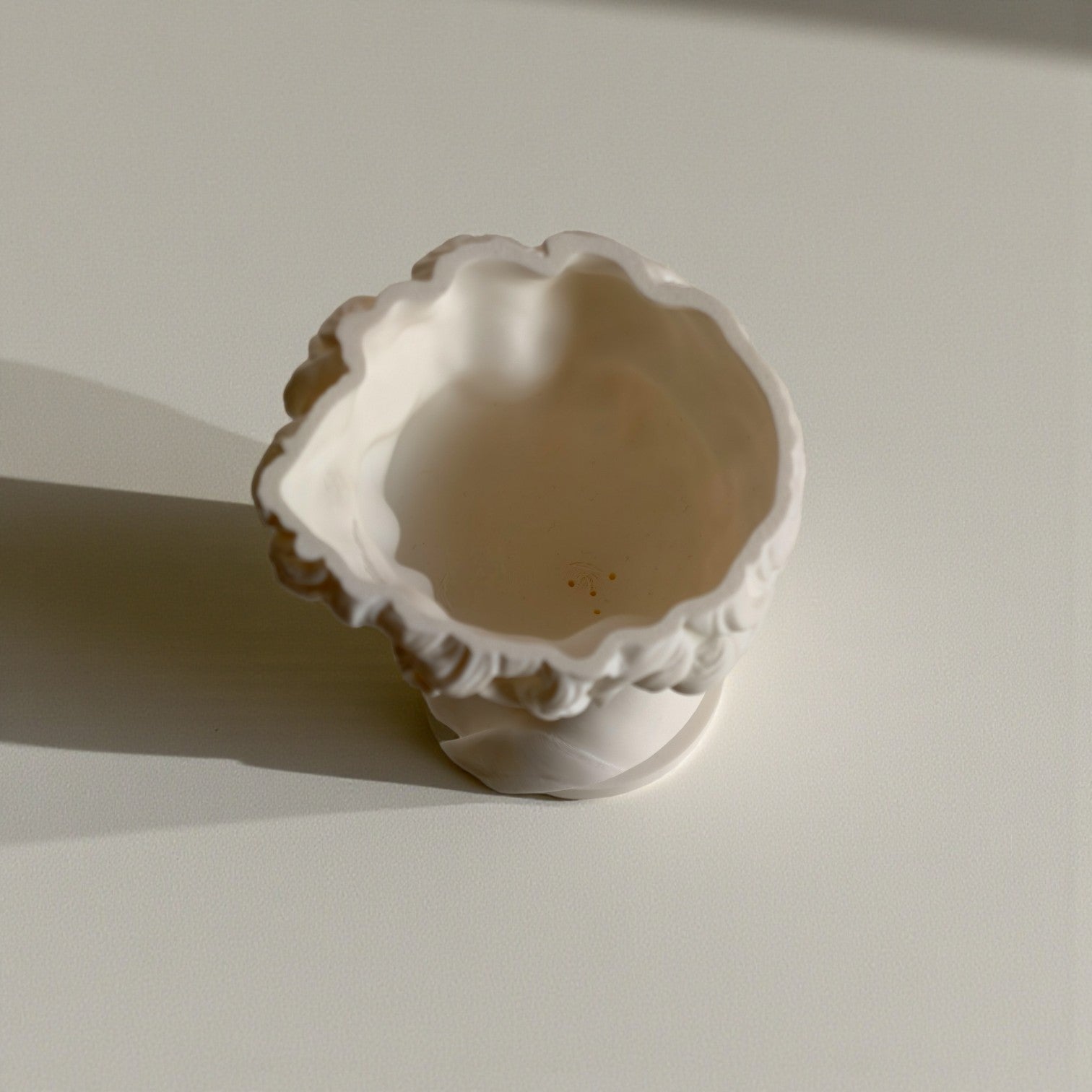 David Bust Planter – Classic Art-Inspired 3D Printed Planter (includes drainage holes and collection unit)