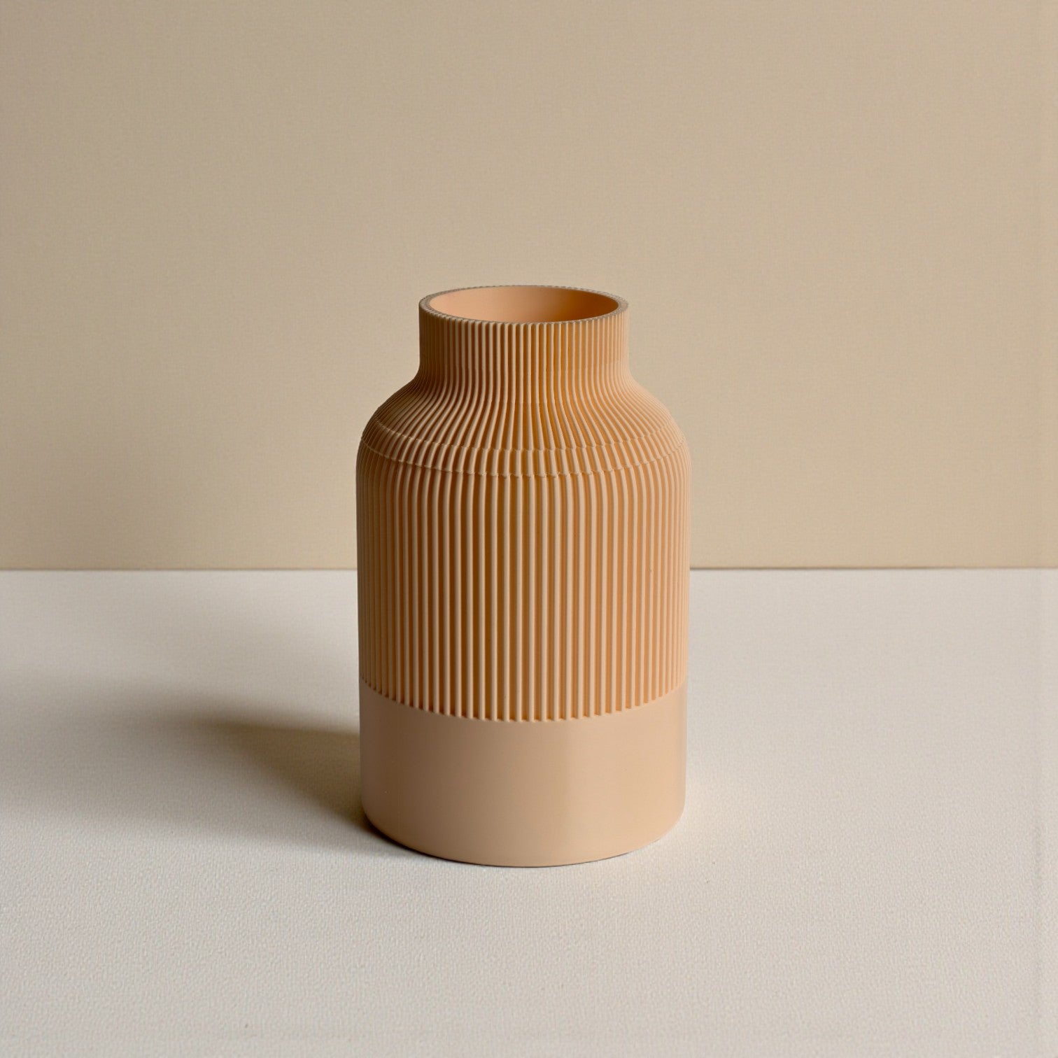Fluted Duo Vase Set – Clay & Olive