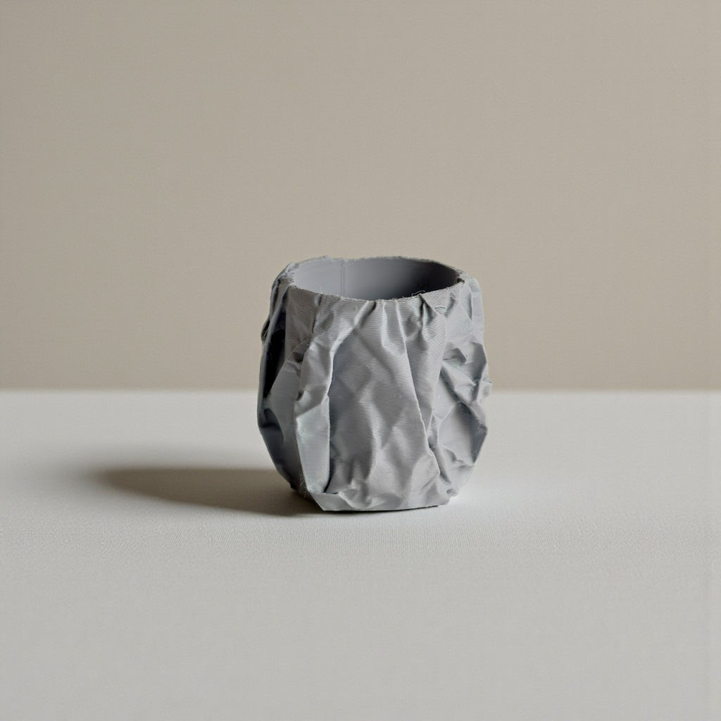Crinkle Pen Stand – Modern 3D Printed Desk Organizer