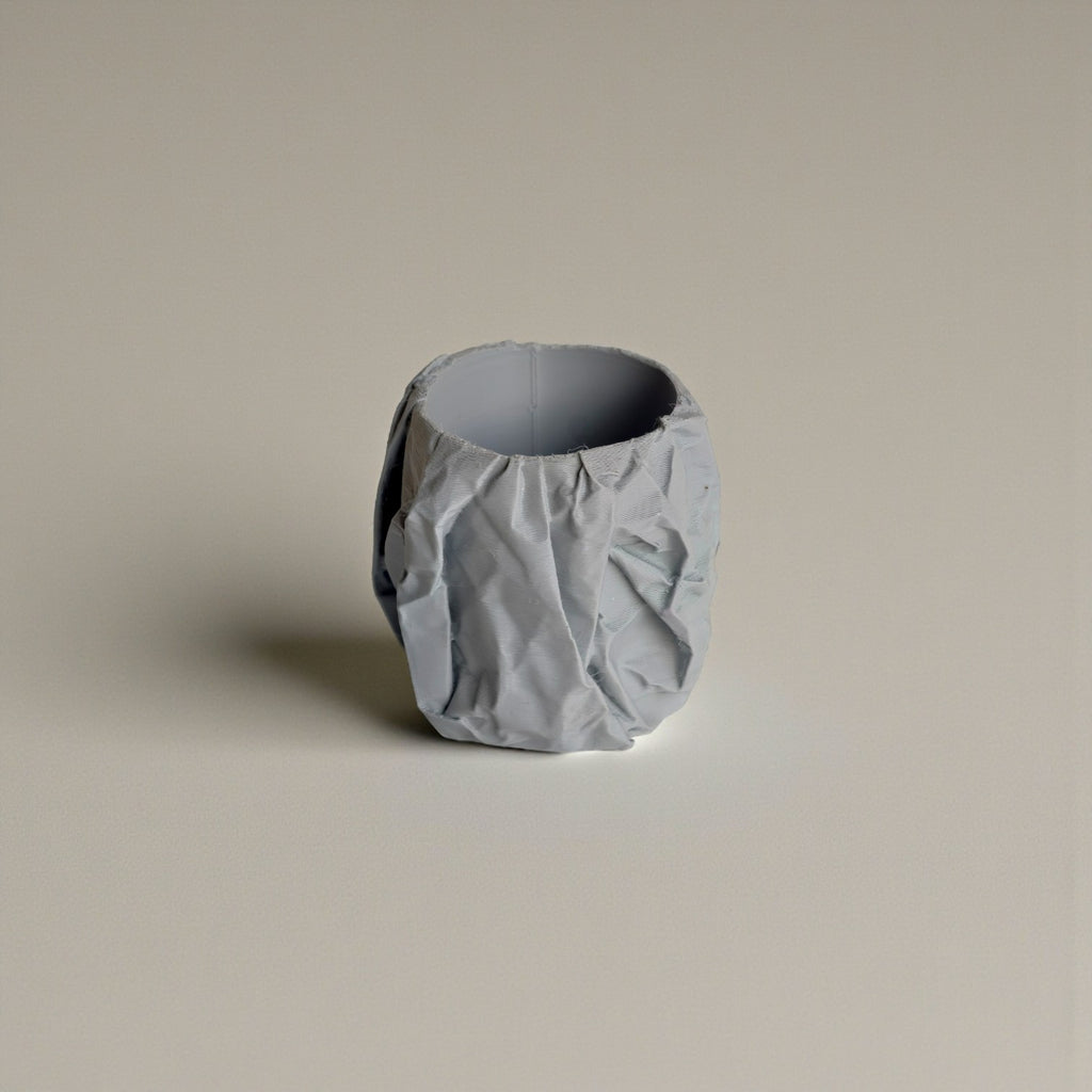 Crinkle Pen Stand – Modern 3D Printed Desk Organizer