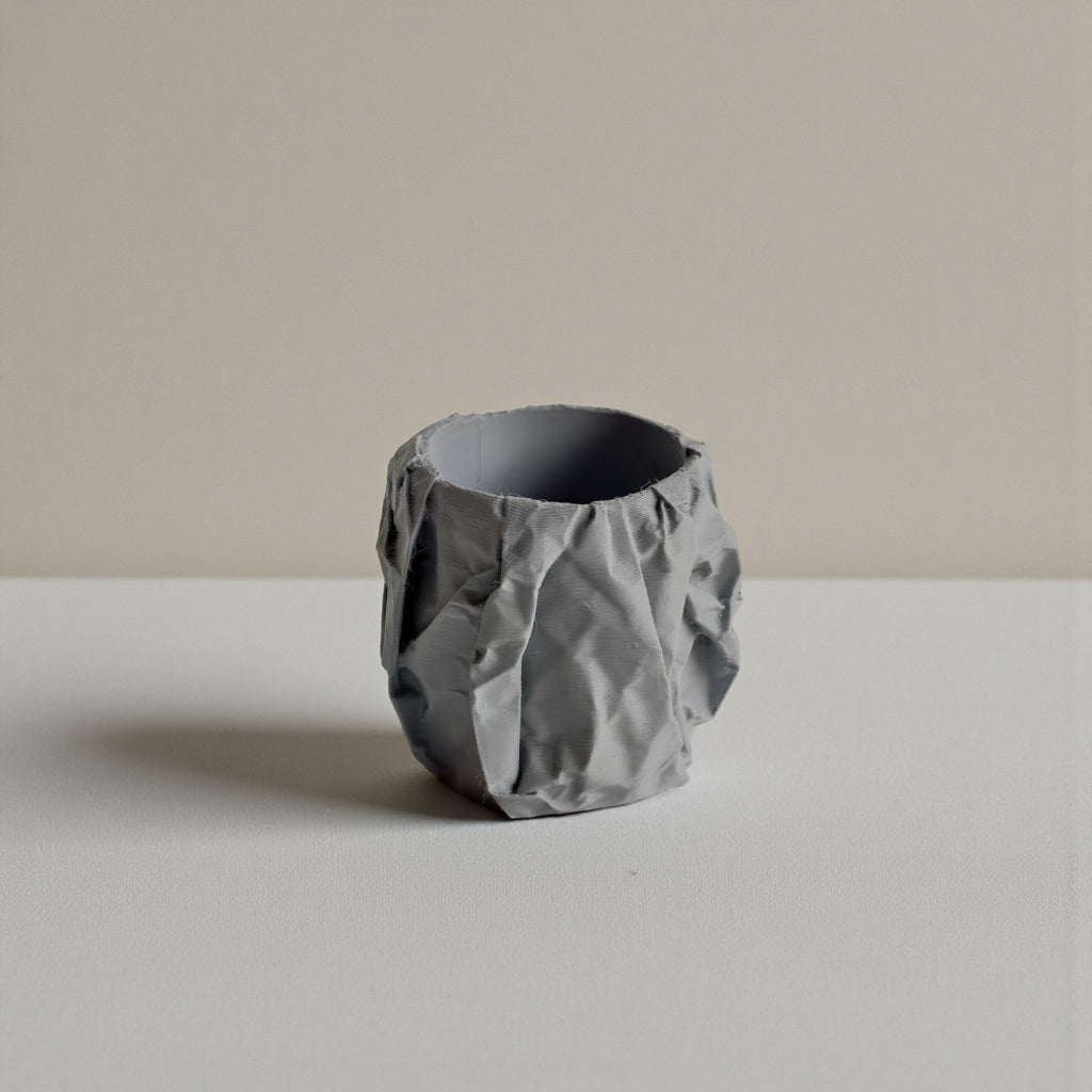 Crinkle Pen Stand – Modern 3D Printed Desk Organizer
