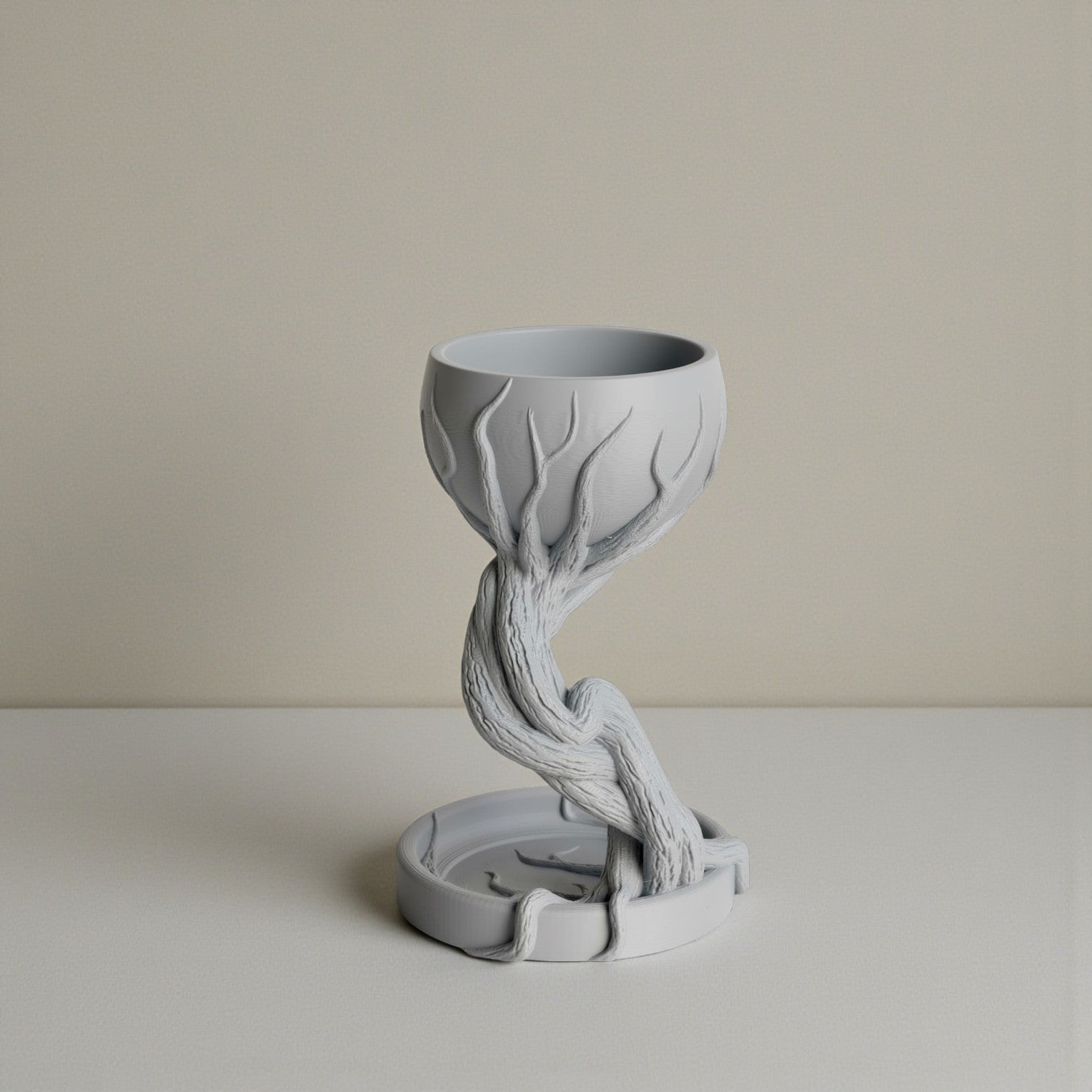 Ethereal Root Planter – Modern Sculptural 3D Printed Decor