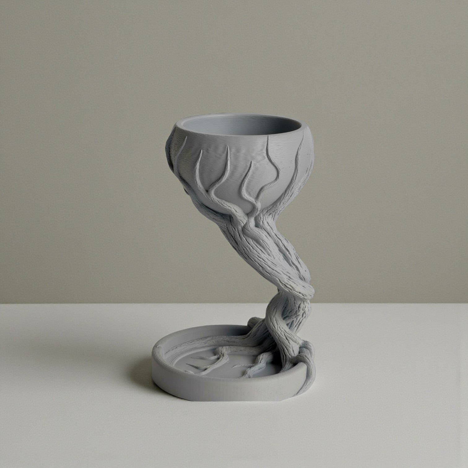 Ethereal Root Planter – Modern Sculptural 3D Printed Decor