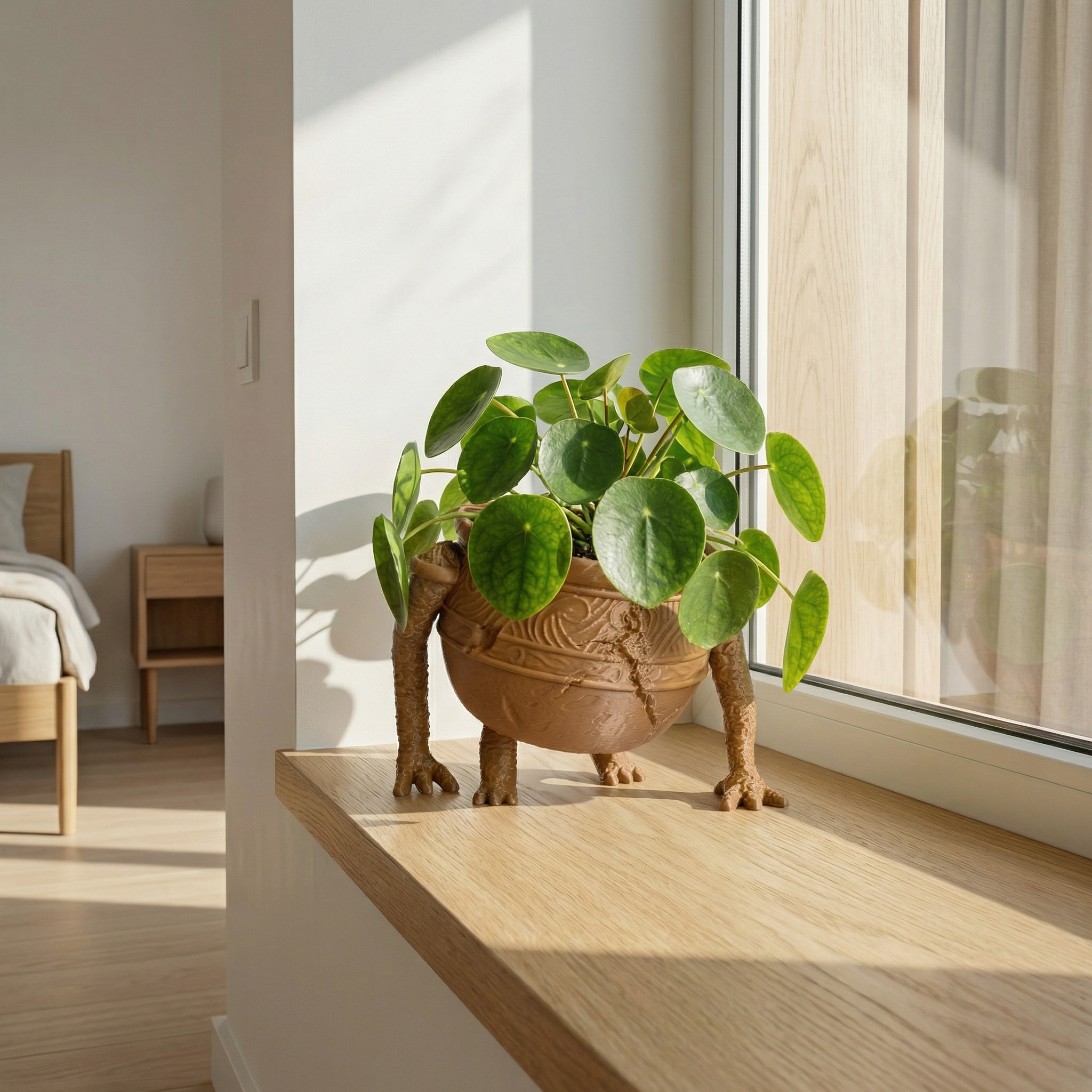 3D Printed Pot Boy Character Planter | Elden Ring-Inspired Sculptural Plant Pot for Modern Homes